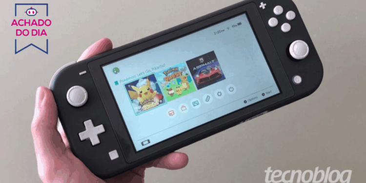 Nintendo Switch Lite atinge 38% OFF na melhor promoção dos últimos meses
